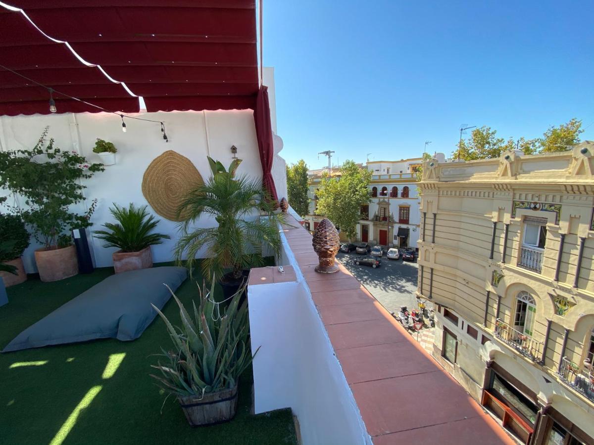 Atico Suite Con Terraza Totalmente Privada En Pleno Centro Historico De Sevilla 外观 照片