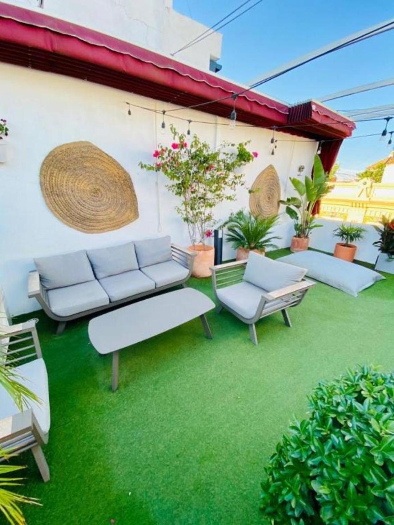 Atico Suite Con Terraza Totalmente Privada En Pleno Centro Historico De Sevilla 外观 照片